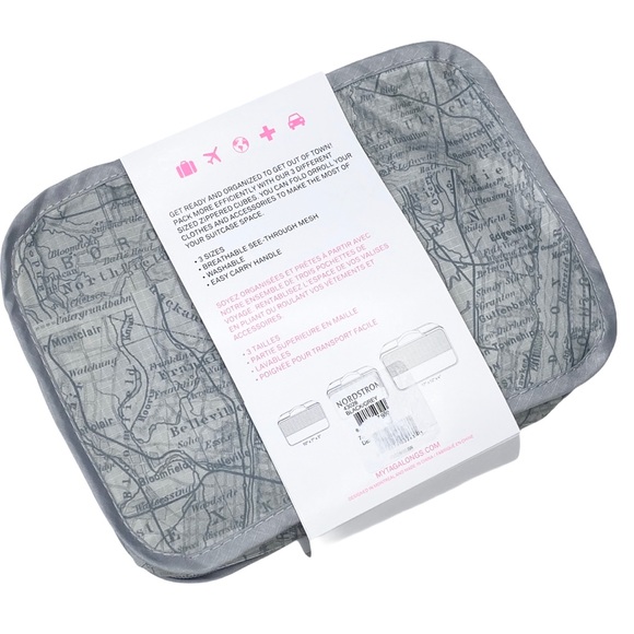 new MyTagAlongs โ๏ธ Set of 3 Pack Pods โ๏ธ Map Print - Picture 8 of 15